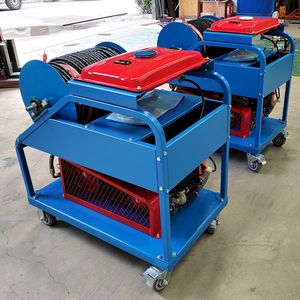 नई स्थिति 18.5 किलोवाट डीजल इंजन हाई प्रेशर वाटर जेटिंग मशीन कोल्ड वाटर जैटिंग मशीन कोल्ड वाटर क्लीनिंग - Product Image 5