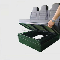 Sièges de lit multifonctionnels LXRV en cuir Nappa de luxe imperméables pour camping-car, fourgonnette, bus
