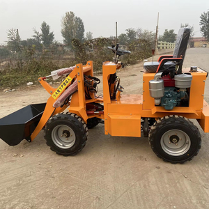 Mini Skid Steer <span class=keywords><strong>Loader</strong></span> Diesel Wheel <span class=keywords><strong>Loader</strong></span> Kapasitas Garansi 1 Tahun Wheel <span class=keywords><strong>Loader</strong></span> Kecil untuk Dijual - Product Image 1