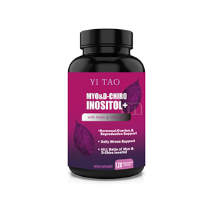 Cápsulas de Mioinositol Premium con Proporción 40:1 de D-Chiroinositol y Suplemento de Vitamina Folato para el Apoyo del Equilibrio Hormonal en Mujeres - Product Image 1
