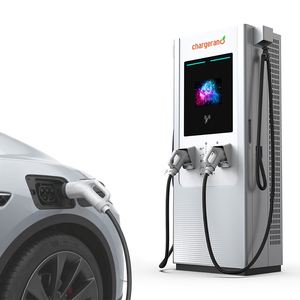 Station de recharge rapide pour véhicules électriques 60KW 480KW à montage au sol avec double pistolet Evse commercial CCS1 CCS2 CHAdeMO DC - Product Image 1