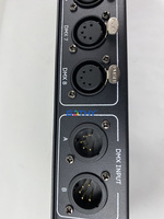 Convertisseur Artnet Dmx et amplificateur DMX avec contrôleur d'éclairage RDM 8 ports Artnet sortie 8x512 4096 canaux