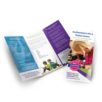 Service d'impression offset personnalisé de dépliants, brochures, affiches et flyers en carton 105gsm 128gsm 157gsm A3 A4 A5 DL avec logo Xiongsheng
