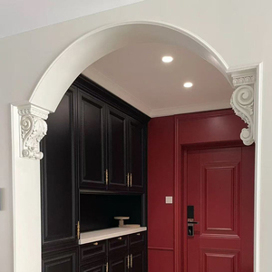 Colonnes romaines modernes <span class=keywords><strong>en</strong></span> mousse de polyuréthane, faux <span class=keywords><strong>plâtre</strong></span>, corniches dorées, têtes de poutres, trompe d'éléphant, décoration murale d'hôtel - Product Image 5