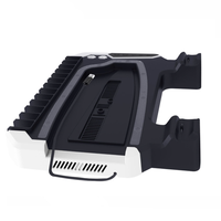 Station de charge multifonctionnelle Station de charge Support de ventilateur de refroidissement pour PS5/Pro/Slim Console Charging Base Controller Charger