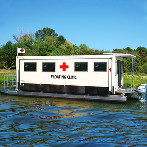 Clinique Médicale Mobile Flottante Préfabriquée en Acier Moderne avec Structure en Aluminium pour Applications Hospitalières - Product Image 2
