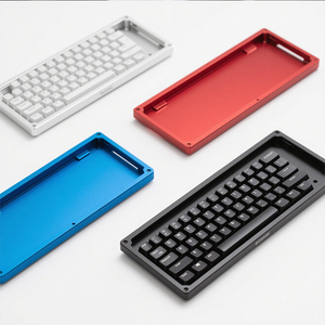 Tùy chỉnh không dây bluetooth Kim Loại Cơ khí bàn phím điện thoại di động máy tính bảng Máy Tính Xách Tay Bàn Phím CNC gia công dịch vụ - Product Image 1