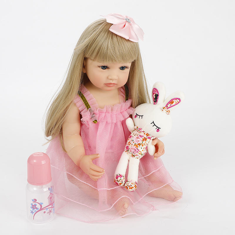 Bebe Silicone reborn realista 50cm Reborn Baby bly Doll kids Playmate Gift  For chil new year