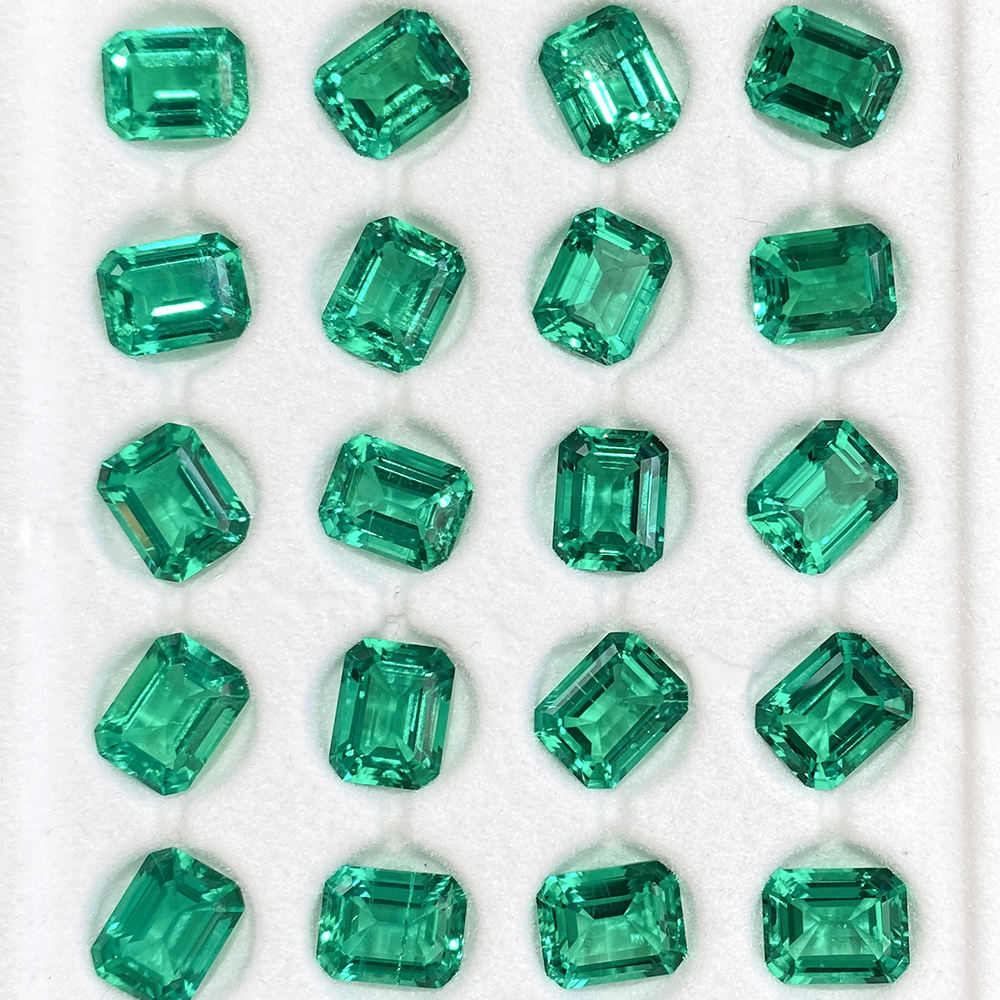 Lab Green gemstone
