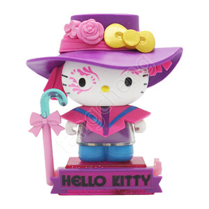Figura Retrò di Dama Aristocratica Vittoriana con Cappello Viola, Pizzo e Ombrello a Rosa, Giocattolo a Sorpresa in Capsula <span class=keywords><strong>per</strong></span> Regali - Product Image 5