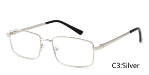<span class=keywords><strong>2022</strong></span> usine vente en gros pas cher nouveau carré optique en métal lunettes cadres en métal cadre optique pour homme femme - Product Image 4