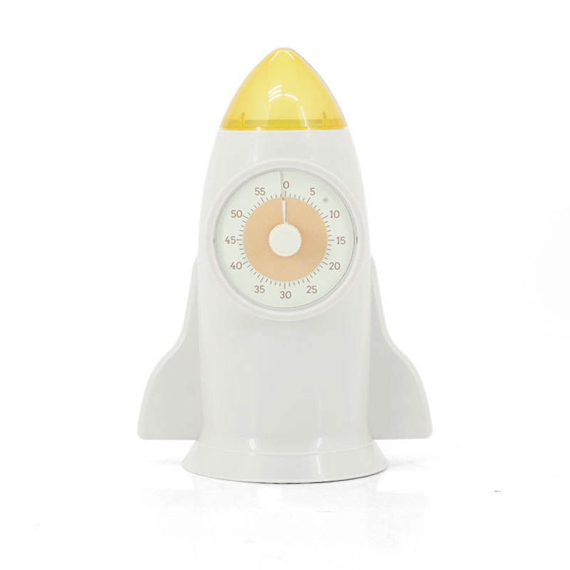 8-Inch Square Oversize Mechanical Kitchen Timer Clock Music Ring Alarm Durable for Kids Adults Magnetic Backing for Cooking