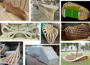 YUESHEN 맞춤형 CNC 가공 월넛 우드 서빙 트레이 직사각형 비치 커피 플래터 부품 CNC 가공 작업 - Product Image 5