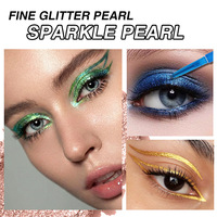 Crayon Gel Eyeliner Caméléon Imperméable Cosmétiques Marque Blanche Vente en Gros Personnalisée Végétalien Scintillant Coloré
