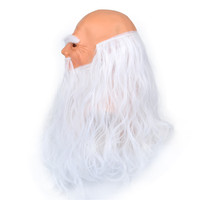 Masque de carnaval noël en Latex pour adultes, Cosplay, couvre-chef pour adultes, costume de noël