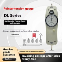 DL-50 High Precision Tensile Tester 100 lbs Dial Gauge Pointer Type Push-Pull Force Measuring Instrument