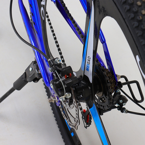 Bicicleta de montaña DAURADA <span class=keywords><strong>King</strong></span> Kon, bicicletas de ejercicio de carreras plegables de <span class=keywords><strong>26</strong></span> pulgadas, marco completo a prueba de golpes de acero al carbono, bicicleta de ciclo - Product Image 6