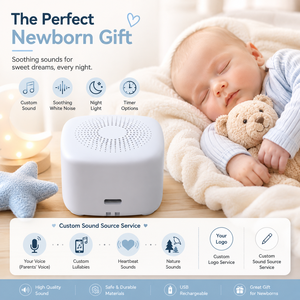 Mini Máquina de Ruido Blanco Portátil, Terapia de Sonido <span class=keywords><strong>para</strong></span> <span class=keywords><strong>Dormir</strong></span>, <span class=keywords><strong>para</strong></span> Habitaciones de Hotel, Altavoz Cuadrado Pequeño de Viaje, 30 Sonidos de <span class=keywords><strong>la</strong></span> Naturaleza - Product Image 2