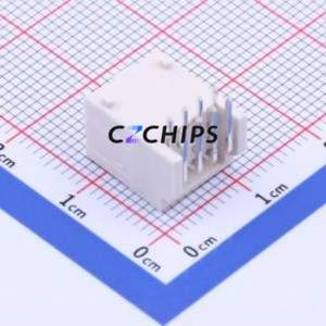 S08B-PUDSS-1(LF)(SN) Wire-to-Board Pin Header Bent Lead Through Hole,P=2mm Connector 2x4P 2mm Right Angle Insert PUD - Product Image 2