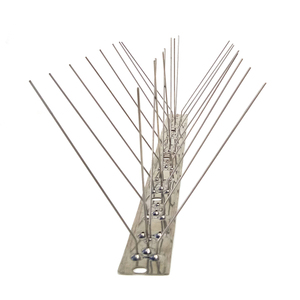 Picots <span class=keywords><strong>anti</strong></span>-pigeons <span class=keywords><strong>pour</strong></span> oiseaux de petite taille, en acier inoxydable non assemblés - Product Image 1