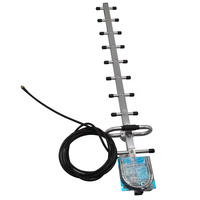Antenne directionnelle extérieure Yagi à gain élevé 12dBi 1100-1300MHz pour la communication sans fil longue portée
