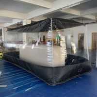 Garage gonflable extérieur transparent de tente de bulle de couverture de voiture
