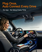 Adaptateur sans fil Android universel pour voiture, Wifi 6, boîte CarPlay, connexion rapide, module de connectivité Plug and Play
