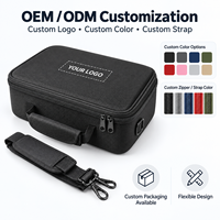 Étui de rangement rigide en EVA durable, résistant aux chocs, sac à outils portable pour appareils électroniques d'extérieur, organisateur d'accessoires d'appareil photo