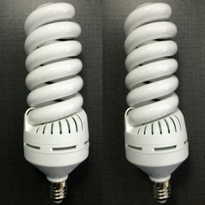 Lampe à économie d'énergie 55W E27 Spirale complète Blanc 4100K 8000 heures 60lm/W AC 220V CRI 80 Garantie 1 an - Product Image 1