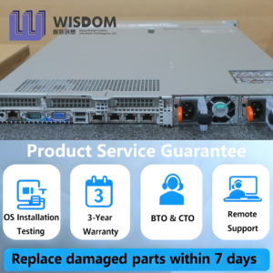 Servidor Usado R640 1U para Montaje en Rack, 2*Xeon Silver 4210, 64GB DDR4, 2*500GB SSD H730P en Stock, Dos Servidores Móviles para Montaje en Rack - Product Image 3