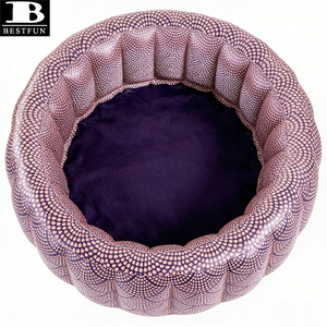 <span class=keywords><strong>Piscina</strong></span> Inflable <span class=keywords><strong>Redonda</strong></span>, Color Periwinkle, PVC Reforzado, Tamaño Completo, para Jardín o Patio Trasero - Product Image 2