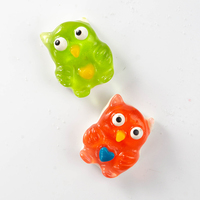 Niedliche Eulenform Gummibärchen Cartoon-Tier Fruchtgeschmack Gummibonbons Kundenspezifisches OEM Private Label Großhandel Süßigkeiten