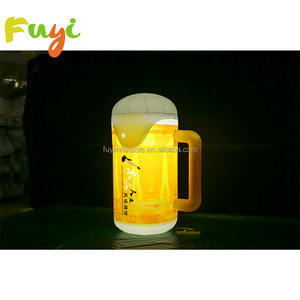 <span class=keywords><strong>Verre</strong></span> à vin gonflable géant Offre Spéciale de haute qualité pour la décoration de tasse gonflable de publicité - Product Image 5