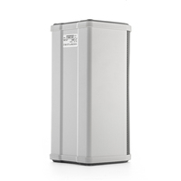 JBHKJ 5580 Sistema de Audio Profesional de 80W para Exteriores, Altavoz de Columna con Caja de Madera, Rango Completo de 100Hz-20kHz, 8