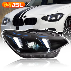 Lampe frontale de style de voiture pour <span class=keywords><strong>BMW</strong></span> F20 Projecteur de phare LED Lentille 2012-2015 116i 118i 120i Dual Color DRL Signal Lamp Front Auto - Product Image 1