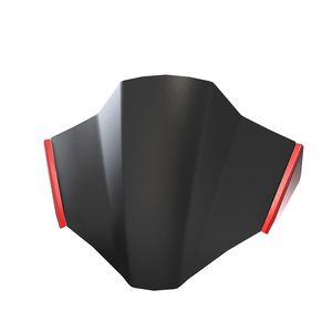 Pour <span class=keywords><strong>Ducati</strong></span> <span class=keywords><strong>Monster</strong></span> 937 MONSTER937 2021 2022 <span class=keywords><strong>2023</strong></span> moto aluminium pare-brise écran visière pare-brise coupe-vent déflecteur d'air - Product Image 1