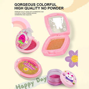 ชุดแต่งหน้าสำหรับเด็กถุงเครื่องสำอางของเล่นแกล้งเล่นชุดของขวัญแต่งหน้าก่อนวัยเรียนสำหรับเด็กผู้หญิงพร้อมชุดอุปกรณ์แปรงแต่งหน้า22ชิ้น - Product Image 4