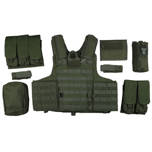 Dubbele Veilige Groene Molle Quick Release Combat Ballistische Tactische <span class=keywords><strong>Vest</strong></span> Beveiliging Ballistische <span class=keywords><strong>Vest</strong></span> Groene Chaleco <span class=keywords><strong>Ciras</strong></span> Plaat Drager - Product Image 5
