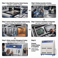 Chambre d'essai environnementale Liyi pour le vieillissement, chambre de durcissement à la lumière ultraviolette, machine d'accélération des tests, testeur d'accélération du vieillissement par les UV