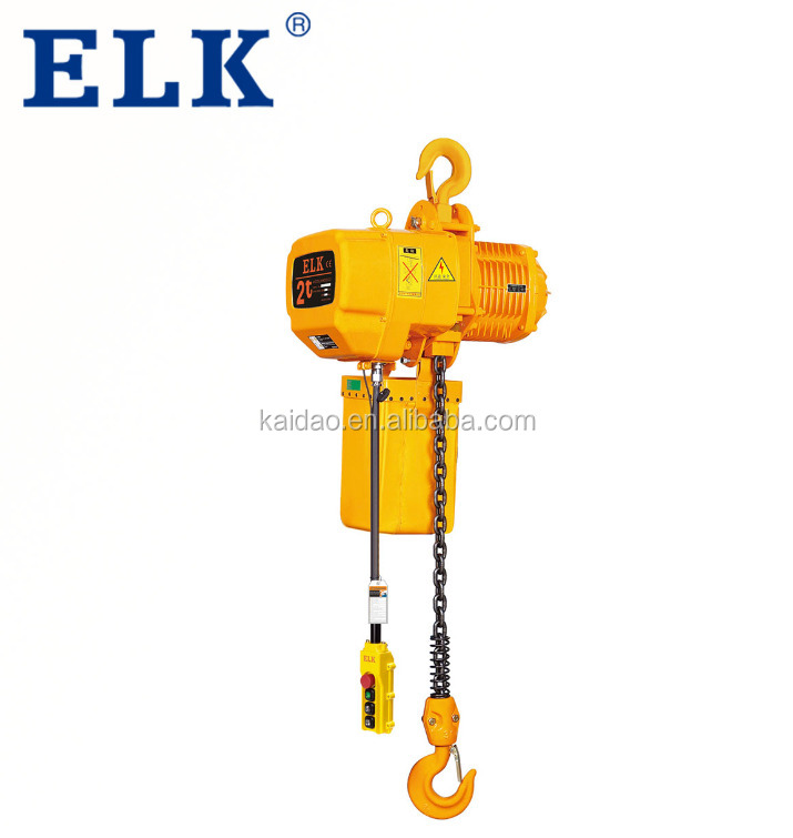 Электрическая цепная таль с тележкой ELK Supply Heavy Duty, 0,5-60 тонн