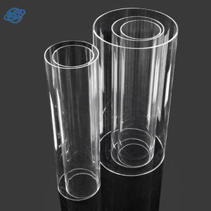 <span class=keywords><strong>Tuyau</strong></span> rigide en acrylique/PVC/PC transparent de qualité alimentaire pour le traitement de l'eau et l'emballage cosmétique - Product Image 3