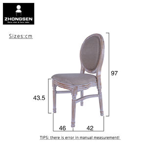 <span class=keywords><strong>Chaise</strong></span> <span class=keywords><strong>de</strong></span> mariage à dossier en rotin et bois massif, siège mobile, empilable, <span class=keywords><strong>de</strong></span> Style français <span class=keywords><strong>Louis</strong></span> xv, pour Banquet, bon marché, vente en gros - Product Image 5