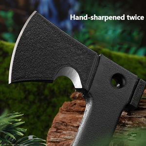 Hache tactique de survie en plein air avec tête de hache en acier Découpage du bois et <span class=keywords><strong>menuiserie</strong></span> pour le camping et <span class=keywords><strong>la</strong></span> défense - Product Image 2