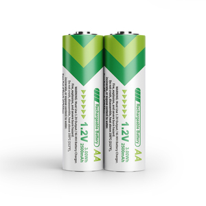 Cilíndrico recargable 1,2 V 2500mAh NiMH AA Batería Reemplazo 1,5 V AA <span class=keywords><strong>Energizer</strong></span> Batería - Product Image 2