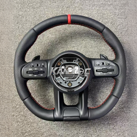Volant AMG GLE en cuir chocolat en gros pour Mercedes-Benz W176 W211 W213 W221 W203 W204 W205 AMG GT W166