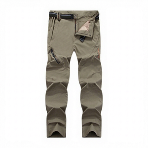 Pantalons décontractés pour hommes personnalisés, pantalons de randonnée élastiques à séchage rapide, pantalons de randonnée et de pêche avec protection solaire - Product Image 1