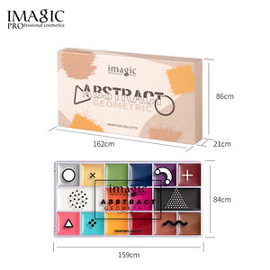 IMAGIC Vegan 16 Visage Corps Peinture En Gros Visage Flash Tatouage Art Halloween Fête Maquillage Beauté Peinture Palette Kit - Product Image 4
