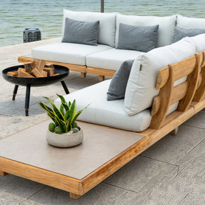 أثاث حديقة خارجي فاخر حديث كراسي فناء كبيرة للفنادق والباحات للفناء والمداخل بيع - Product Image 3