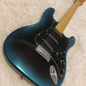 Chitarra Elettrica di Alta Gamma con Corpo in Mogano, Colore <span class=keywords><strong>Blu</strong></span> Pietra Marina, Configurazione Pickup H-H e Doppio Pickup a Doppia Azione - Product Image 5