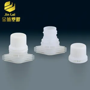 Plastic Screw Spout Cap For Ketchup Bag Juice Pouch Plastic Spout Caps